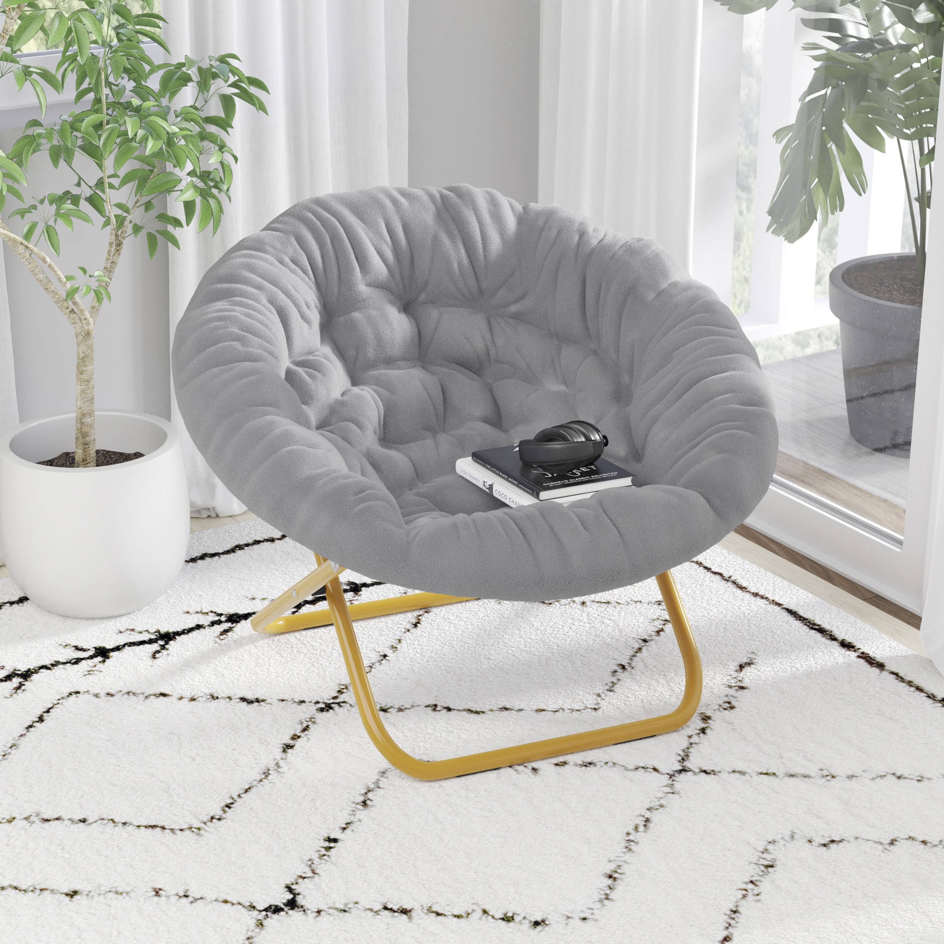 Bouncy saucer chair shop
