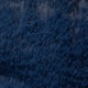 Navy Faux Fur/Soft Gold Frame |#| Kids Folding Faux Fur Saucer Chair for Playroom or Bedroom-Navy/Soft Gold