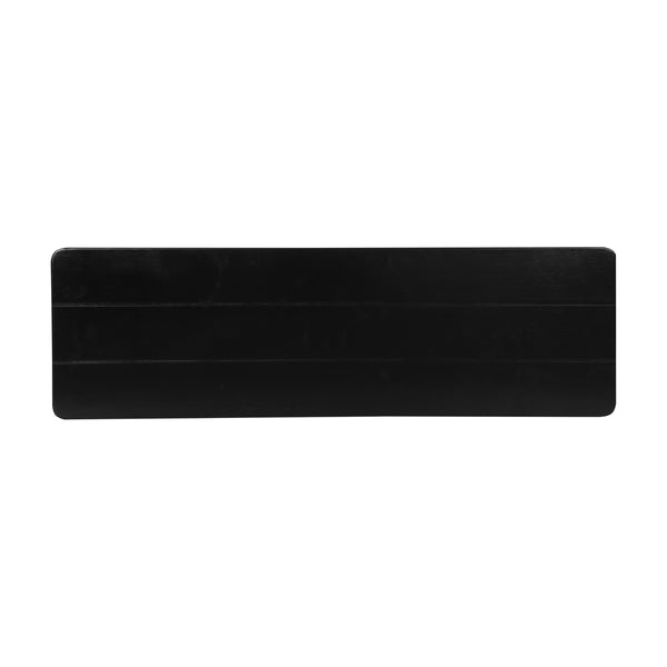 40" x 12" Antique Solid Pine Farmhouse Folding Bench in Black Wash