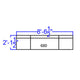 Black |#| 3 PC Black LeatherSoft Modular Reception Configuration w/Taut Back &Seat