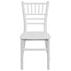 White |#| Child's Classic Resin Chiavari Chair for All Occasions in White