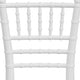 White |#| Child's Classic Resin Chiavari Chair for All Occasions in White