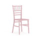 Pink |#| Child's Classic Resin Chiavari Chair for All Occasions in Pink