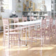 Pink |#| Child's Classic Resin Chiavari Chair for All Occasions in Pink