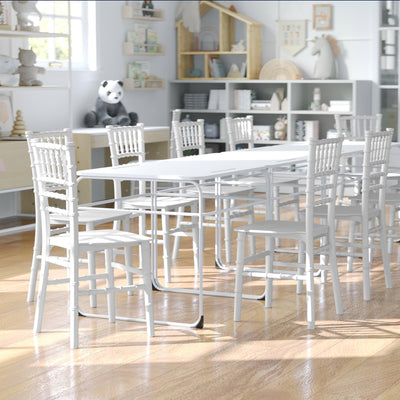 Child's Classic Resin Chiavari Chair for All Occasions - View 2