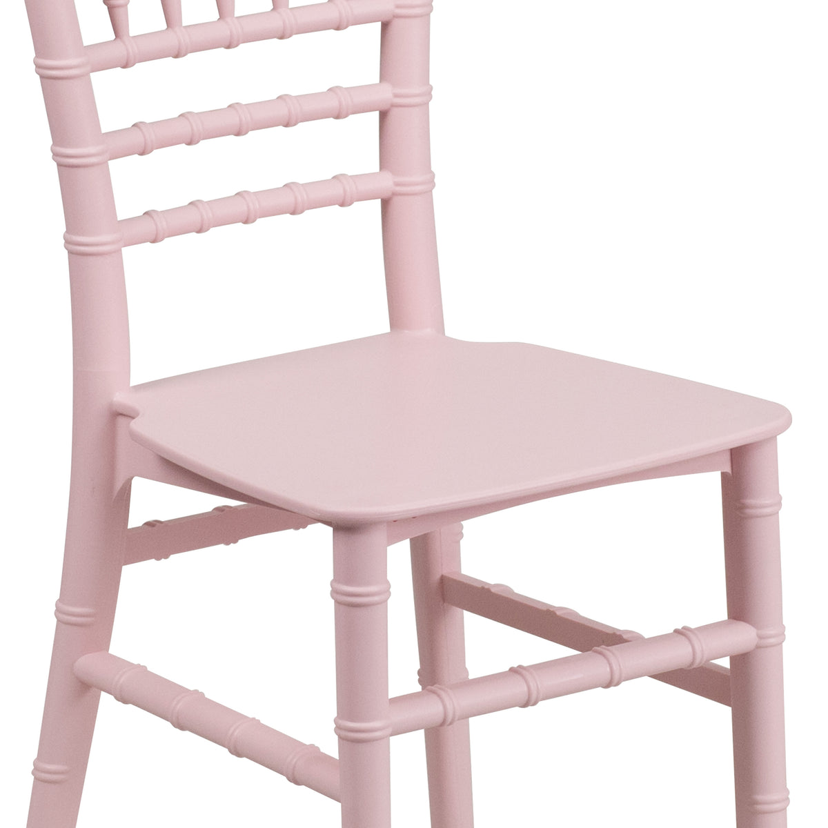 Pink |#| Child's Classic Resin Chiavari Chair for All Occasions in Pink