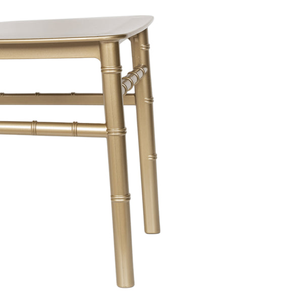 Gold |#| Child's Classic Resin Chiavari Chair for All Occasions in Gold