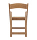 HERCULES Commercial Indoor/Outdoor Lightweight Wood Look Resin Folding Event Chair