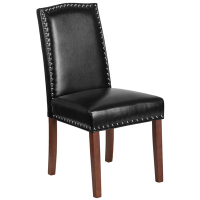 HERCULES Hampton Hill Series Parsons Chair with Accent Nail Trim