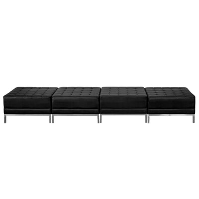 HERCULES Imagination Series LeatherSoft Four Seat Bench - View 1