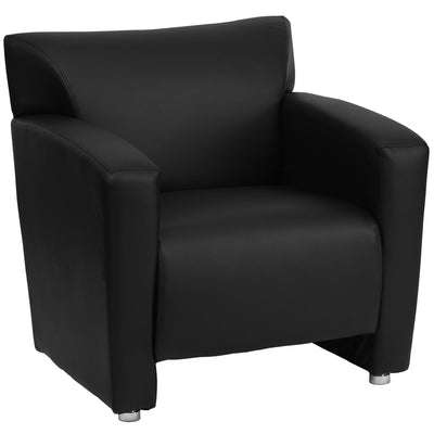 HERCULES Majesty Series LeatherSoft Chair with Extended Panel Arms - View 1