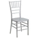 Silver |#| Silver Resin Stackable Chiavari Chair - Banquet and Event Furniture