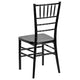 Black |#| Black Resin Stacking Chiavari Chair - Hospitality and Event Seating