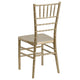 Gold |#| Gold Resin Stacking Chiavari Chair - Hospitality and Event Seating