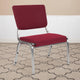 Burgundy Fabric |#| 1000 lb. Rated Burgundy Antimicrobial Fabric Bariatric Medical Reception Chair