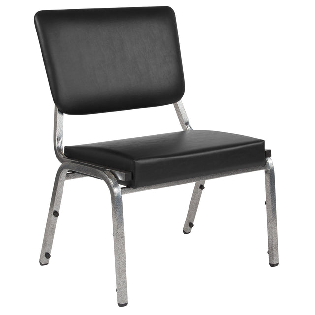HERCULES Series 1000 lb. Rated Antimicrobial Bariatric medical Reception Chair with 3/4 Panel Back - View 1