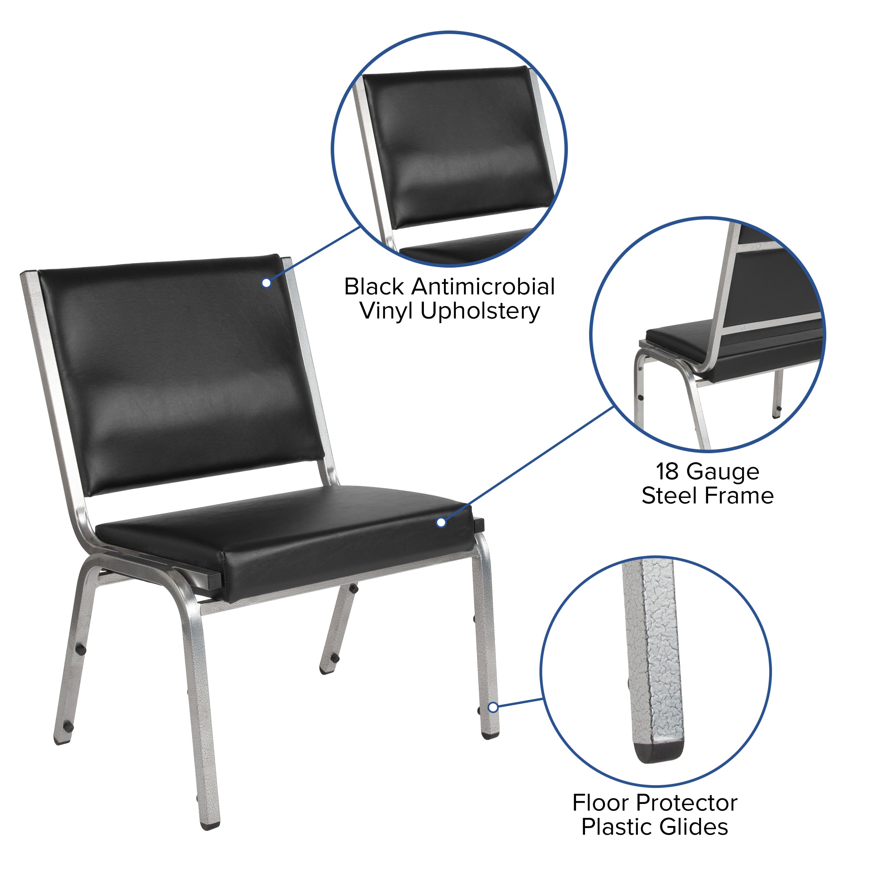 1000lb. Rated Bariatric Chair XU-DG-60442-660- – BizChair
