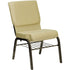 HERCULES Series 18.5''W Church Chair with Book Rack