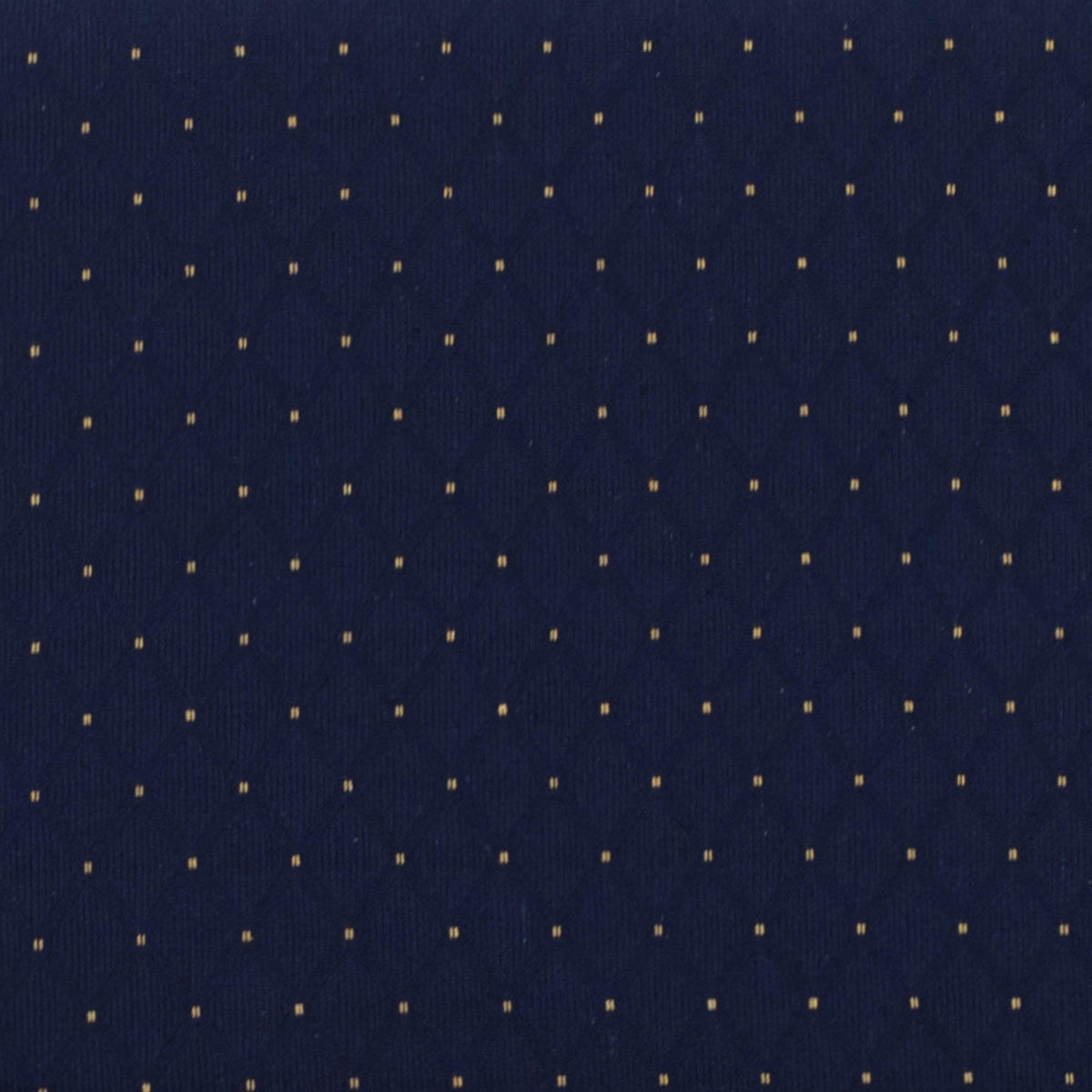 Navy Blue Dot Patterned Fabric/Gold Vein Frame |#| 21inchW Church Chair in Navy Blue Dot Patterned Fabric with Book Rack-Gold Frame