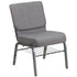 HERCULES Series 21''W Church Chair with Book Rack