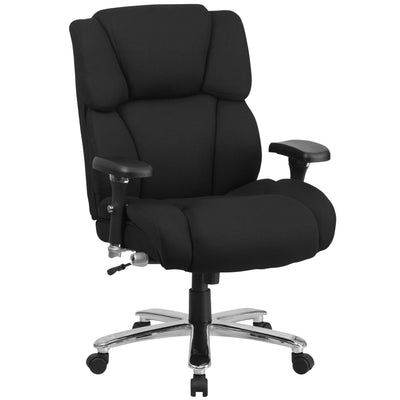 HERCULES Series 24/7 Intensive Use Big & Tall 400 lb. Rated Executive Swivel Ergonomic Office Chair with Lumbar Knob and Tufted Headrest & Back