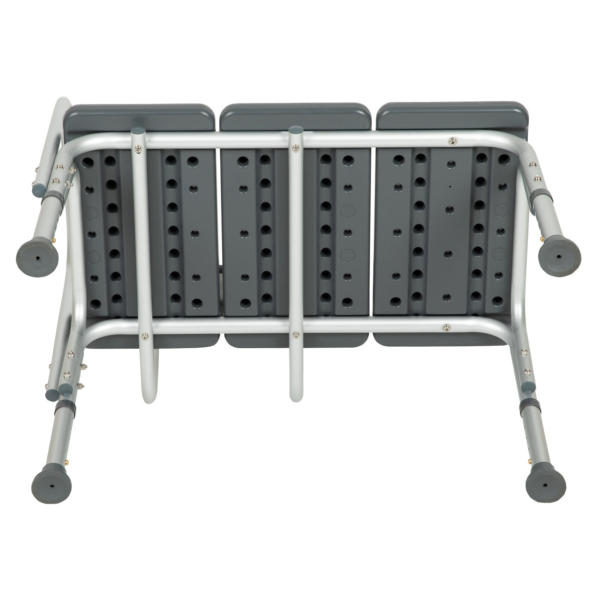 Gray |#| 300 Lb. Capacity Adjustable Gray Bath & Shower Medical Transfer Bench