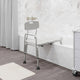 White |#| 300 Lb. Capacity Adjustable White Bath & Shower Medical Transfer Bench
