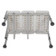 White |#| 300 Lb. Capacity Adjustable White Bath & Shower Medical Transfer Bench