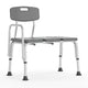 Gray |#| 300 Lb. Capacity Adjustable Gray Bath & Shower Medical Transfer Bench