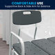 Gray |#| 300 Lb. Capacity Adjustable Gray Bath & Shower Medical Transfer Bench