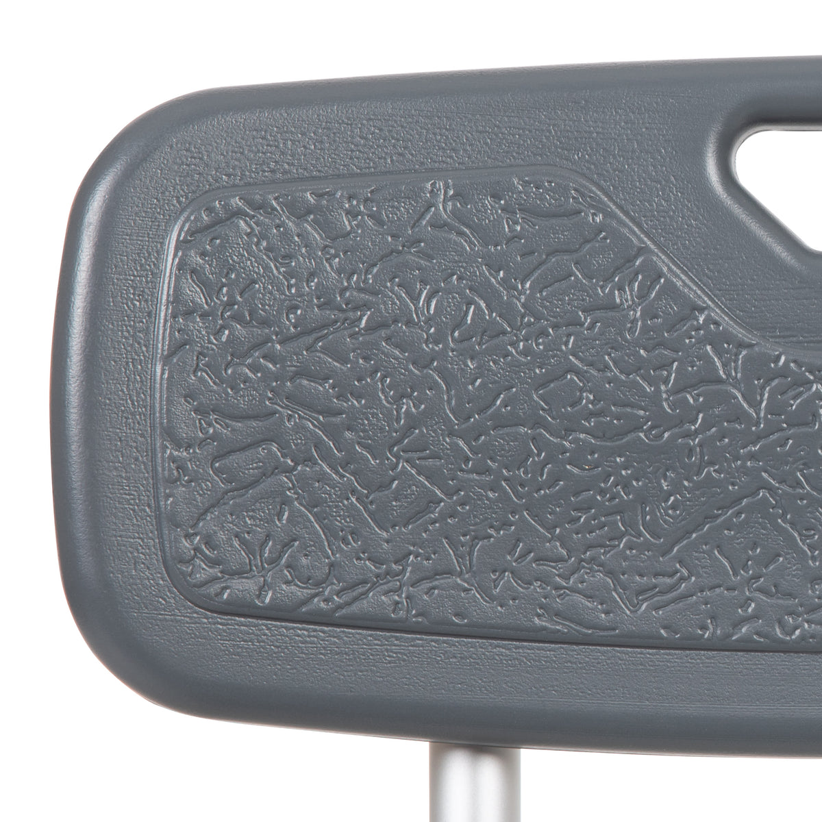 Gray |#| 300 Lb. Capacity Adjustable Gray Bath & Shower Chair with Depth Adjustable Back
