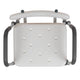 White |#| 300 Lb. Capacity Adjustable White Bath & Shower Chair with Depth Adjustable Back