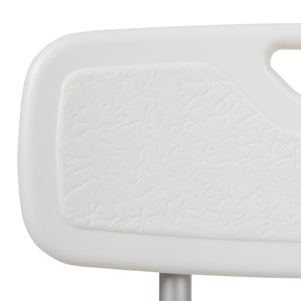 Blue |#| Adjustable Bath & Shower Chair with Depth Adjustable Back - Blue