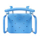 Blue |#| Adjustable Bath & Shower Chair with Depth Adjustable Back - Blue