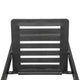 Black |#| Indoor/Outdoor Lightweight Wood Look Resin Folding Event Chair in Black