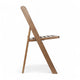 Chestnut |#| Indoor/Outdoor Lightweight Wood Look Resin Folding Event Chair in Chestnut
