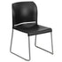 HERCULES Series 880 lb. Capacity Full Back Contoured Stack Chair with Powder Coated Sled Base