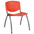 HERCULES Series 880 lb. Capacity Plastic Stack Chair with Powder Coated Frame