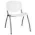 HERCULES Series 880 lb. Capacity Plastic Stack Chair with Powder Coated Frame