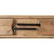 Antique Rustic |#| 8' x 12" Antique Rustic Solid Pine Folding Farm Bench with 3 Legs