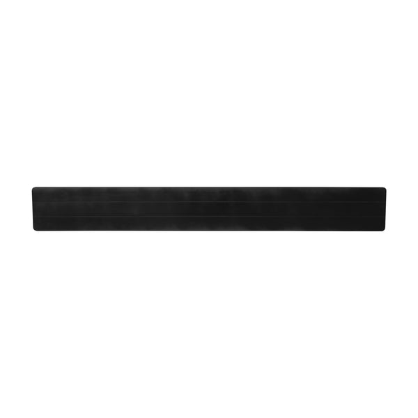 Black Wash |#| 8' x 12" Antique Solid Pine Farmhouse Folding Bench in Black Wash