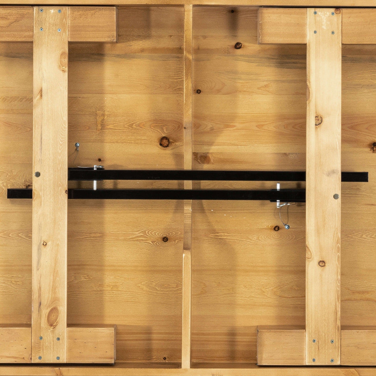 Light Natural |#| 8' x 40" Rectangular Antique Rustic Light Natural Solid Pine Folding Farm Table