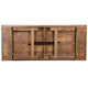 Antique Rustic |#| 8' x 40" Rectangular Antique Rustic Solid Pine Folding Farm Table