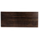 Mahogany |#| 8' x 40" Rectangular Antique Rustic Mahogany Solid Pine Folding Farm Table