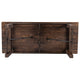Mahogany |#| 8' x 40" Rectangular Antique Rustic Mahogany Solid Pine Folding Farm Table