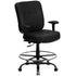 HERCULES Series Big & Tall 400 lb. Rated Ergonomic Drafting Chair with Rectangular Back and Adjustable Arms