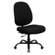 Big & Tall 400 lb. Rated High Back Black Fabric Swivel Ergonomic Office Chair