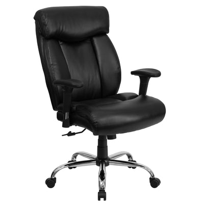 HERCULES Series Big & Tall 400 lb. Rated High Back Executive Swivel Ergonomic Office Chair with Full Headrest and Adjustable Arms