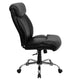 Black LeatherSoft |#| Big & Tall 400 lb. Rated High Back Black LeatherSoft Executive Office Chair