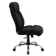 Black Fabric |#| Big & Tall 400 lb. Rated High Back Black Fabric Executive Ergonomic Chair